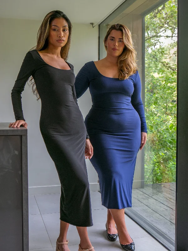 Maxi dresses with pocket details for added functionalityPaxton Dress with Long Sleeves Maxi dresses with pocket details for added functionalityPaxton Dress with Long Sleeves