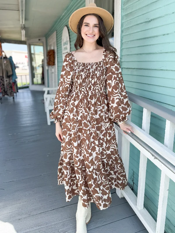 The Moija Mocha Dress