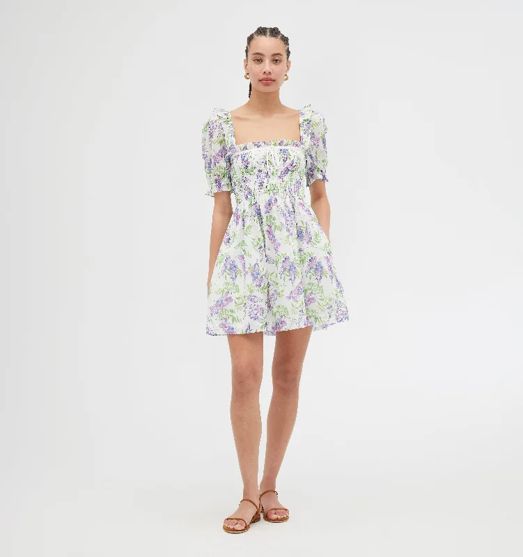 The Scarlett Mini Nap Dress - Wisteria