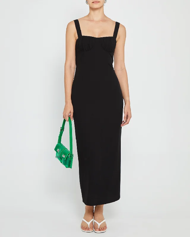 Strapless maxi dresses for a beachside vacationTyra Dress