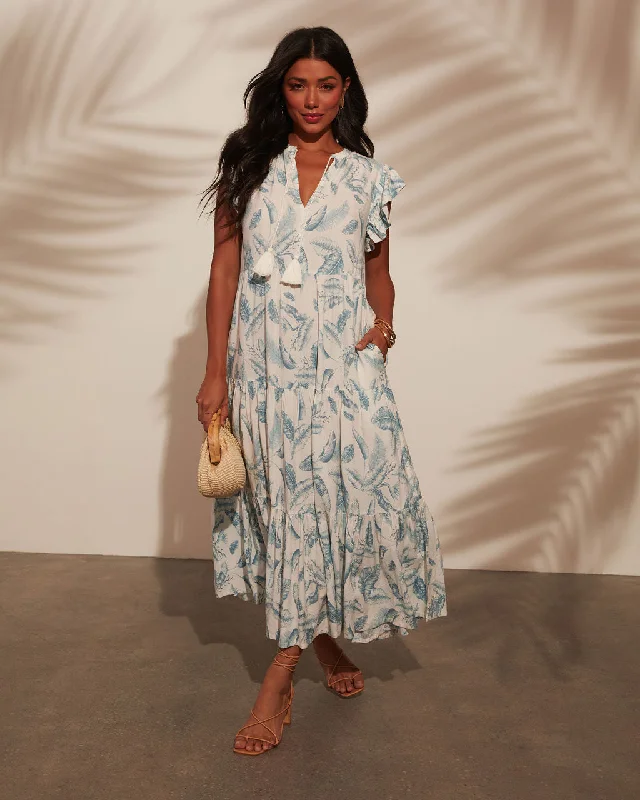 A - line midi dresses with floral prints for spring brunchesCoastal Blue A-Line Midi Dress A - line midi dresses with floral prints for spring brunchesCoastal Blue A-Line Midi Dress