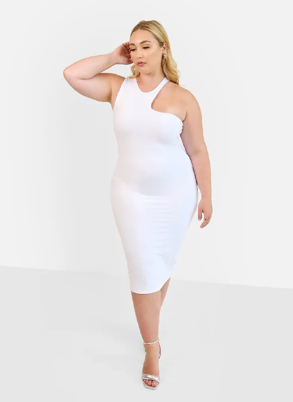 Midi dresses with side slits for a sexy and elegant appearanceGauri Asymmetrical Bodycon Midi Dress Midi dresses with side slits for a sexy and elegant appearanceGauri Asymmetrical Bodycon Midi Dress
