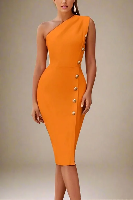 Midi dresses with sheer panels for a touch of allureMel Bodycon Midi Dress - Apricot Orange Midi dresses with sheer panels for a touch of allureMel Bodycon Midi Dress - Apricot Orange