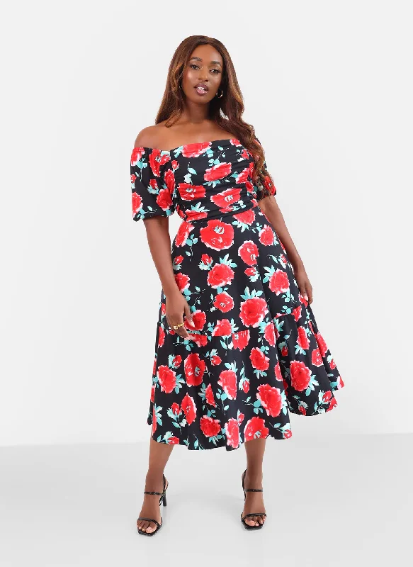 Midi dresses with side slits for a sexy and elegant appearanceOlivia Ruched A Line Midi Dress Midi dresses with side slits for a sexy and elegant appearanceOlivia Ruched A Line Midi Dress