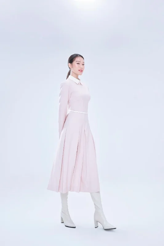 Midi dresses with ruched sleeves for a more fitted and stylish arm lookPiper A-line Box Pleated Cotton Midi Dress Midi dresses with ruched sleeves for a more fitted and stylish arm lookPiper A-line Box Pleated Cotton Midi Dress