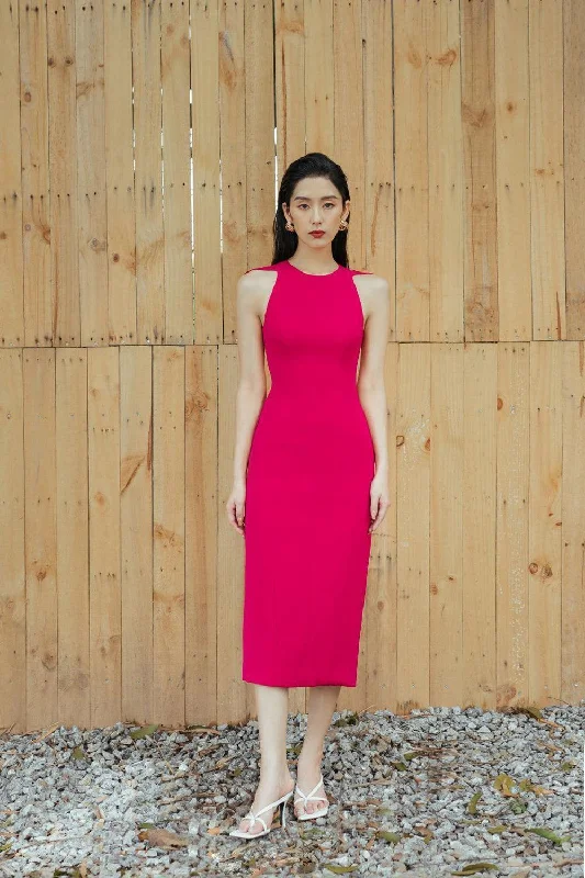 Midi dresses with mesh inserts for a trendy and breathable optionRosemarry Sleeveless Dress Midi dresses with mesh inserts for a trendy and breathable optionRosemarry Sleeveless Dress