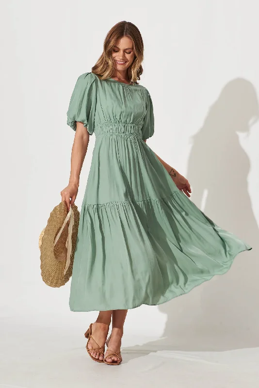 Sheath midi dresses with beaded embellishments for a formal occasionStargazer Midi Dress In Green Sheath midi dresses with beaded embellishments for a formal occasionStargazer Midi Dress In Green