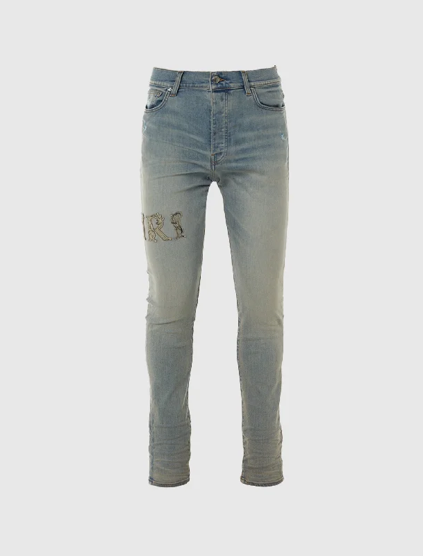 Plus - Size Denim Top for a Comfortable and Stylish FitBAROQUE LOGO JEAN