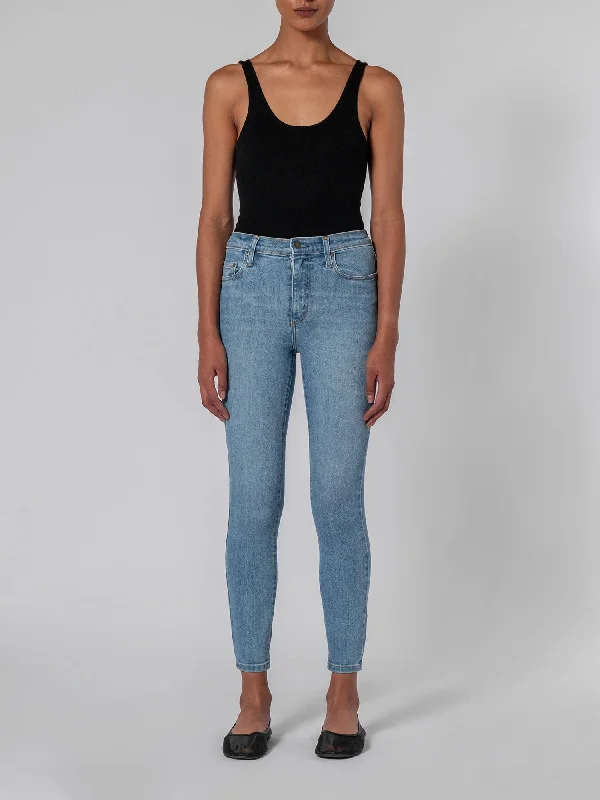 Denim Top for a Music Festival with a Rock - n - Roll VibeCult Skinny Ankle Ambiant