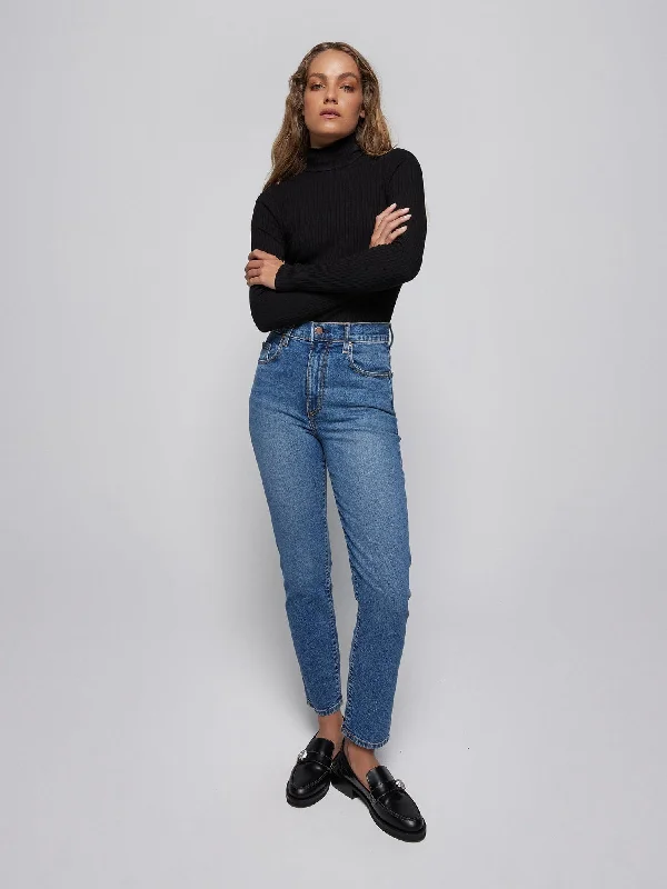 Washed - Out Denim Top for a Vintage AestheticFrankie Jean Culture