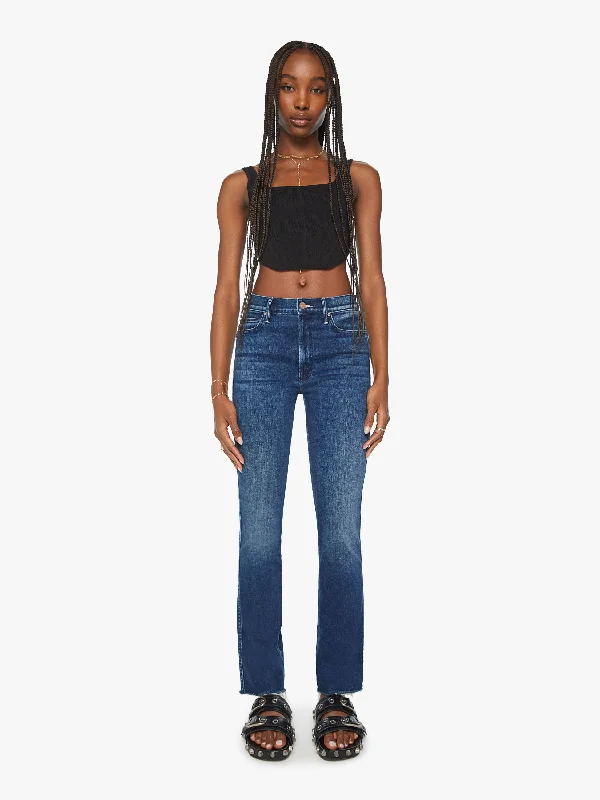 Embroidered Denim Top with Intricate PatternsHigh Waisted Rascal Slice Sneak Fray - Sake To Me Embroidered Denim Top with Intricate PatternsHigh Waisted Rascal Slice Sneak Fray - Sake To Me