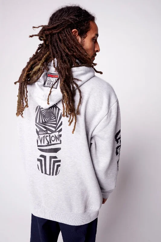 Team Logo Hoodie - Heather Grey