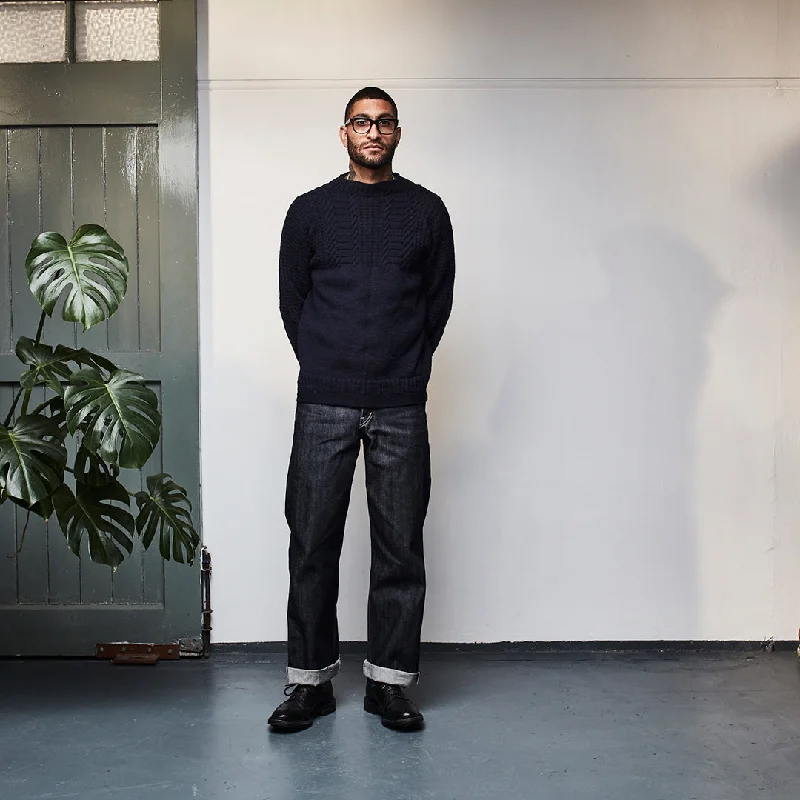 Ripped Denim Top for a Rebellious Fashion StatementTHE GANSY : HAND KNITTED BRITISH WORSTED WOOL Ripped Denim Top for a Rebellious Fashion StatementTHE GANSY : HAND KNITTED BRITISH WORSTED WOOL