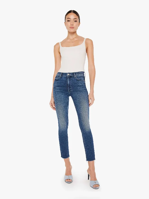 Button - Down Denim Top with a Classic DesignThe Mid Rise Dazzler Ankle Fray - C'est La Vie Button - Down Denim Top with a Classic DesignThe Mid Rise Dazzler Ankle Fray - C'est La Vie