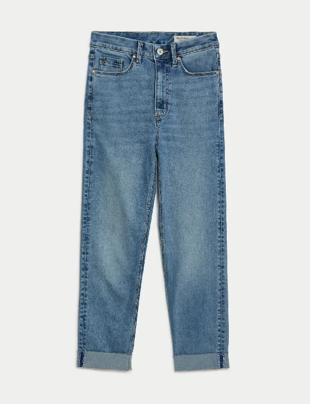 Women's ruffled hem dress pants Cargo women jeans with multiple pockets for added functionality Harper Supersoft Cigarette Jeans Women's ruffled hem dress pants Cargo women jeans with multiple pockets for added functionality Harper Supersoft Cigarette Jeans