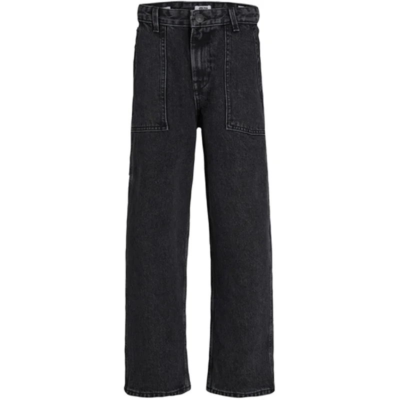 Women's pocket - equipped casual pants Button - fly women jeans with a traditional touch Jack & Jones Junior Black Denim Chris Utility 823 Pants Women's pocket - equipped casual pants Button - fly women jeans with a traditional touch Jack & Jones Junior Black Denim Chris Utility 823 Pants