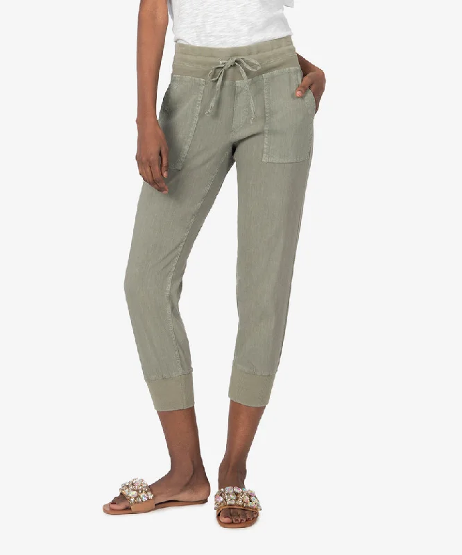 Women's straight - leg lounge pants Mom jeans for a nostalgic and casual look Mirabella Drawcord Jogger Women's straight - leg lounge pants Mom jeans for a nostalgic and casual look Mirabella Drawcord Jogger