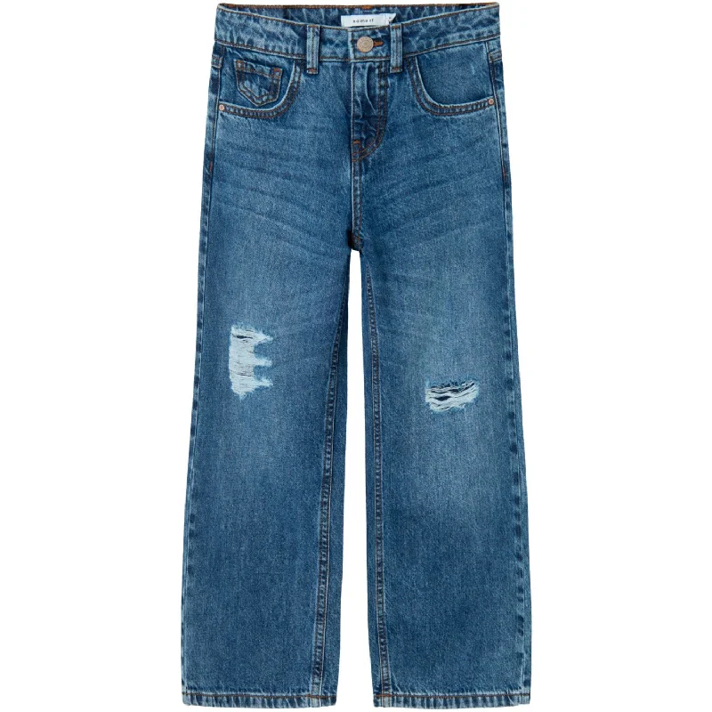 Women's pants with mesh panels Jeggings women jeans combining the comfort of leggings and style of jeans Name It Dark Blue Denim Rose High Waisted Wide Jeans Noos Women's pants with mesh panels Jeggings women jeans combining the comfort of leggings and style of jeans Name It Dark Blue Denim Rose High Waisted Wide Jeans Noos