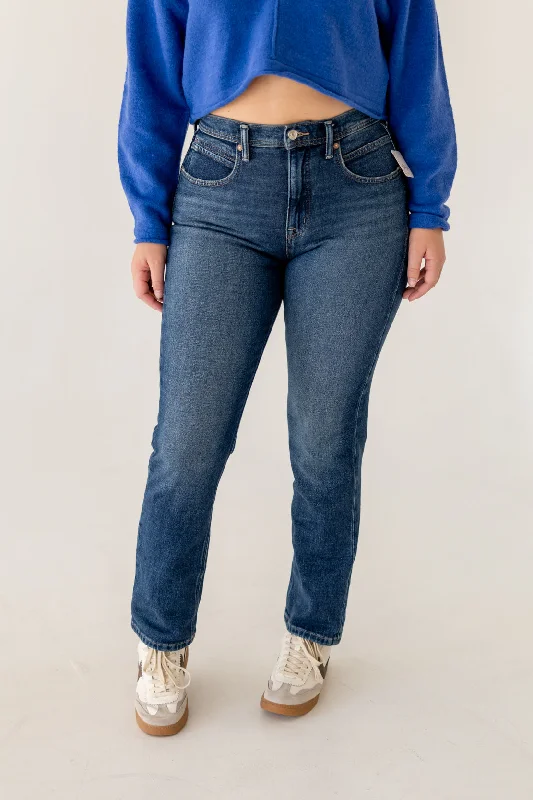 Women's spring - fresh floral pants Skinny women jeans with a form - fitting design We The Free Leila High-Rise Leggy Slim Jeans | Cupid Blue Women's spring - fresh floral pants Skinny women jeans with a form - fitting design We The Free Leila High-Rise Leggy Slim Jeans | Cupid Blue