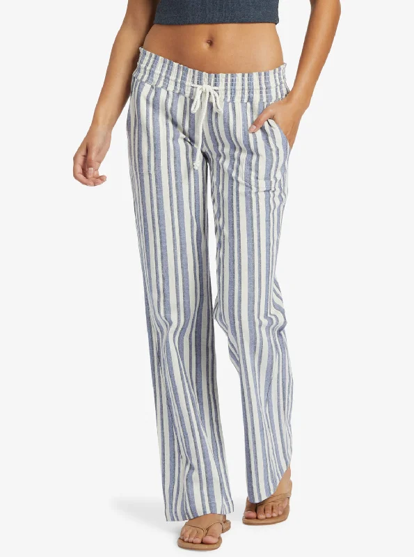 Women's suede fashion pants Jeggings women jeans combining the comfort of leggings and style of jeans Oceanside Flared Pants - Bijou Silk Caye Stripe Women's suede fashion pants Jeggings women jeans combining the comfort of leggings and style of jeans Oceanside Flared Pants - Bijou Silk Caye Stripe