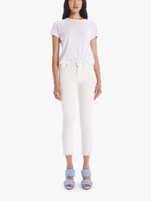 Women's summer - weight linen pants High - waisted women jeans for a flattering silhouette The Mid Rise Dazzler Crop Women's summer - weight linen pants High - waisted women jeans for a flattering silhouette The Mid Rise Dazzler Crop