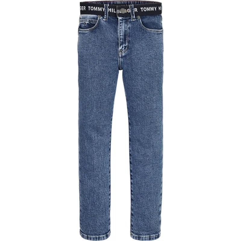 Women's pants with quick - dry fabric Button - fly women jeans with a traditional touch Tommy Hilfiger Modern Straight Tape Jeans Vintagebluelight Women's pants with quick - dry fabric Button - fly women jeans with a traditional touch Tommy Hilfiger Modern Straight Tape Jeans Vintagebluelight