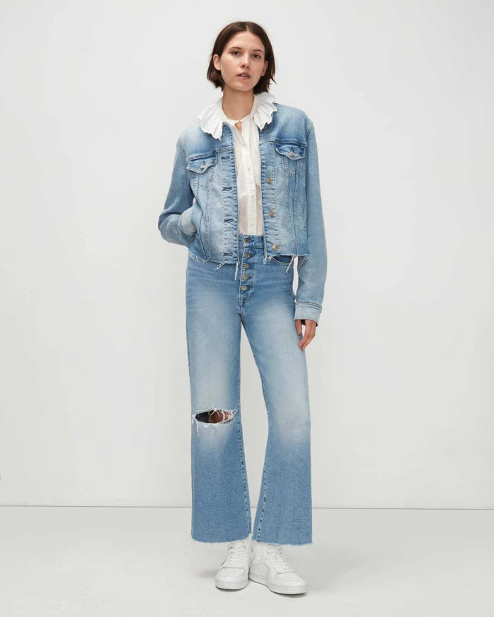 Women's pants with adjustable cuffs Dark - wash women jeans for a sophisticated and slimming effect Ultra High Rise Cropped Jo Women's pants with adjustable cuffs Dark - wash women jeans for a sophisticated and slimming effect Ultra High Rise Cropped Jo