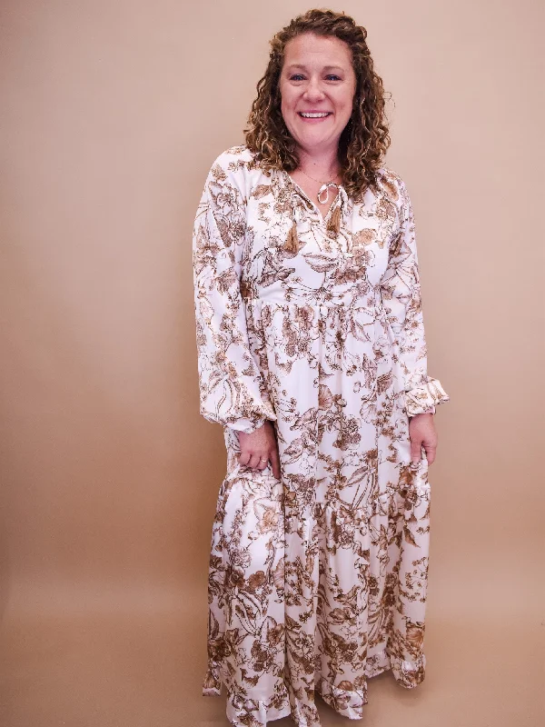 Velvet maxi dresses with long sleeves for winter weddingsEasy Aspirations Vintage Floral Maxi Dress Velvet maxi dresses with long sleeves for winter weddingsEasy Aspirations Vintage Floral Maxi Dress