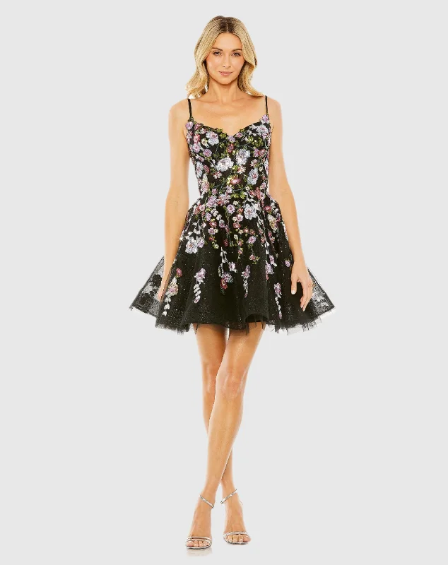 Linen mini dresses for a breathable summer optionThin Strap Floral Embroidered Mini Dress Linen mini dresses for a breathable summer optionThin Strap Floral Embroidered Mini Dress