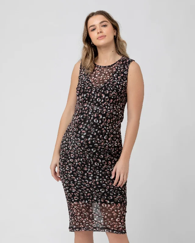 Mini dresses with pleated skirts for a classic lookCelia Nursing Dress  Black