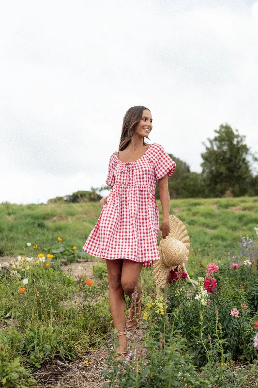 Dorothea Mini Dress - Red