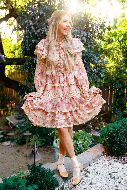 Mini dresses with belted waists for a defined silhouetteFarrah Dress in Yellow