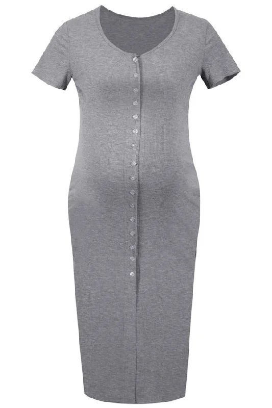 Mini dresses with ruched bodices for a feminine touchFashion Maternity Short Sleeve Nursing Cardigan Dress Mini dresses with ruched bodices for a feminine touchFashion Maternity Short Sleeve Nursing Cardigan Dress