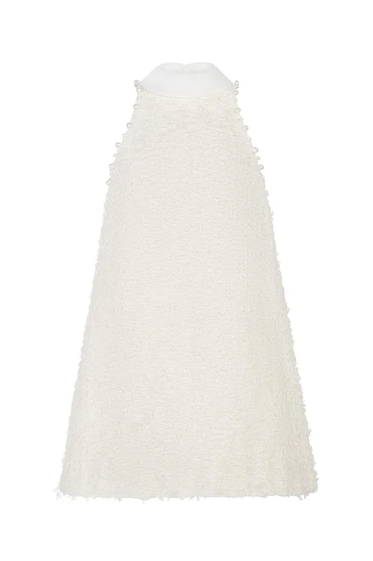 Mini dresses with spaghetti straps for a delicate lookFleur Trapezoid Sleeveless Tweed Mini Dress Mini dresses with spaghetti straps for a delicate lookFleur Trapezoid Sleeveless Tweed Mini Dress