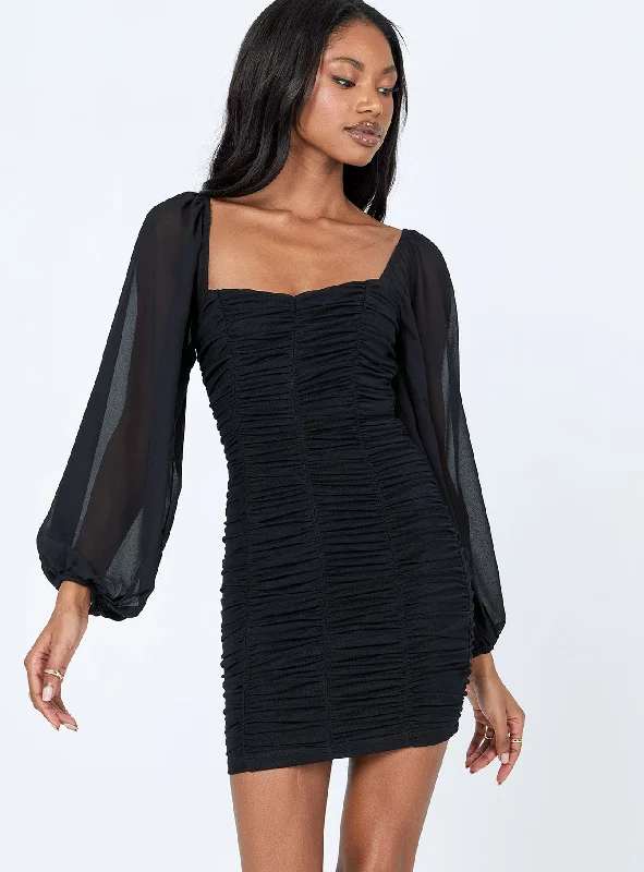 Axel Mini Dress Black