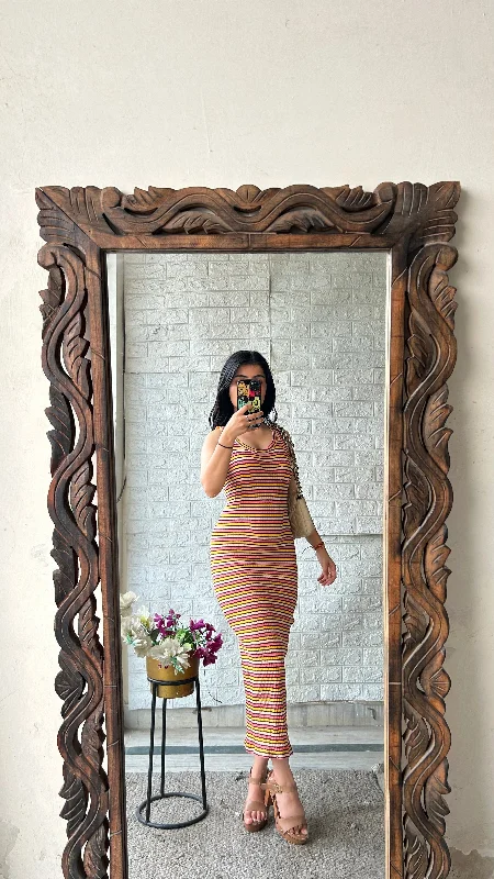 Bodycon dress made of stretchy spandex for comfort​Cute dress 32 bust/l:42