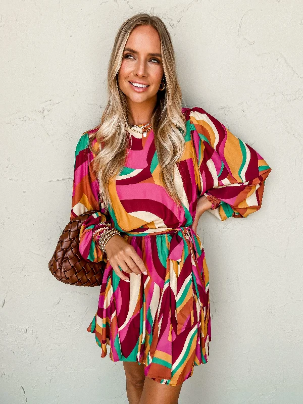 Ribbed - texture wedding guest dresses in neutral colorsUptown Nights Self Tie Mini Dress Ribbed - texture wedding guest dresses in neutral colorsUptown Nights Self Tie Mini Dress