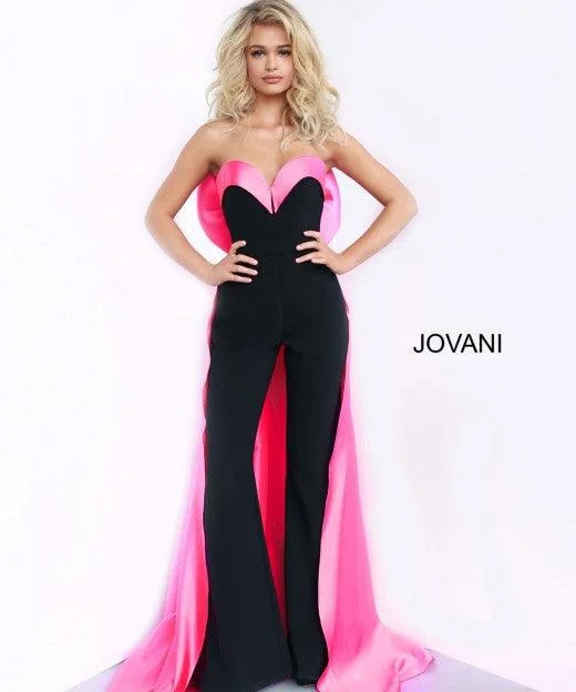 Backless bodycon dress for a bold statementJovani 8008 Prom Long Strapless Formal Jumpsuit Backless bodycon dress for a bold statementJovani 8008 Prom Long Strapless Formal Jumpsuit