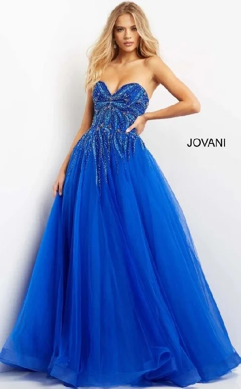 Bodycon dress for a prom night​Jovani 07946 Strapless Long Prom Gown