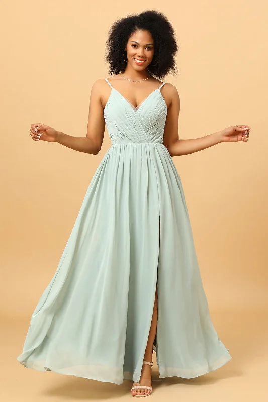 Plaid wedding guest dresses in muted colors for a fall weddingMint Green A-Line Ruched Chiffon Bridesmaid Dress Plaid wedding guest dresses in muted colors for a fall weddingMint Green A-Line Ruched Chiffon Bridesmaid Dress