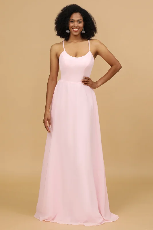 Sequined wedding guest dresses for an evening weddingPink Sheath/Column Spaghetti Straps Long Chiffon Bridesmaid Dress Sequined wedding guest dresses for an evening weddingPink Sheath/Column Spaghetti Straps Long Chiffon Bridesmaid Dress