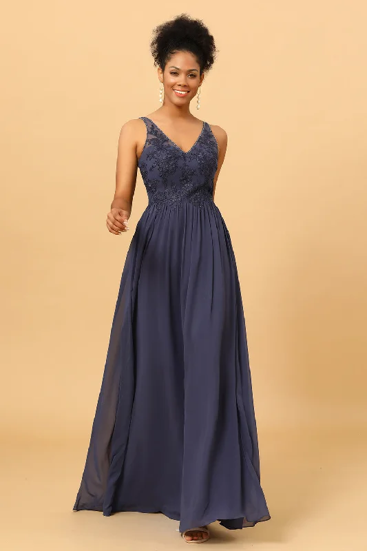 Cotton wedding guest dresses with smocked details for a casual weddingTwilight V-Neck Long Chiffon Bridesmaid Dress with Lace Cotton wedding guest dresses with smocked details for a casual weddingTwilight V-Neck Long Chiffon Bridesmaid Dress with Lace