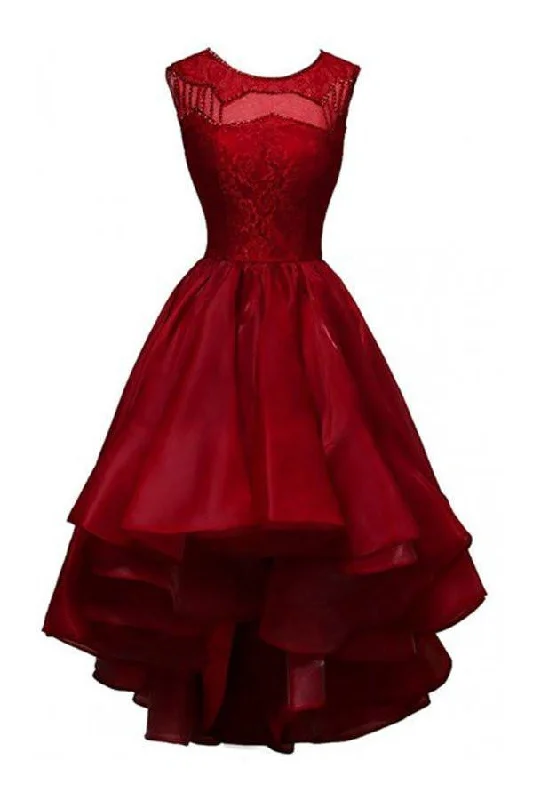 Party dresses with a tiered skirt for a fun and voluminous styleHigh-low Organza Beading Prom Dresses Evening Gowns Party Dresses PG303 Party dresses with a tiered skirt for a fun and voluminous styleHigh-low Organza Beading Prom Dresses Evening Gowns Party Dresses PG303