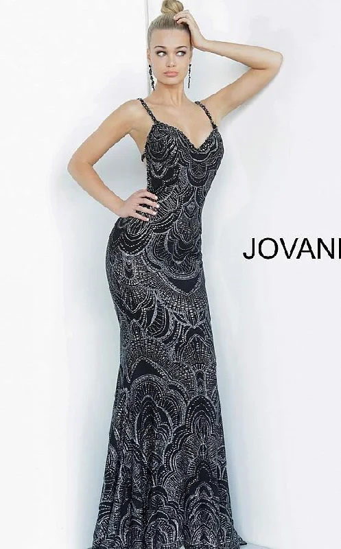 Jovani 00501 Long Formal Fitted Prom Dress