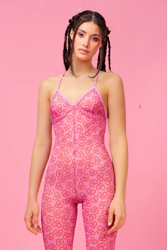 Neon Bodysuits to Stand Out at PartiesCandy Crush Mesh Catsuit