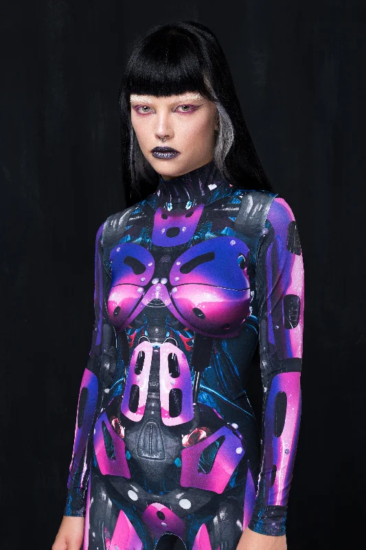 Cyberware Android Magenta Costume