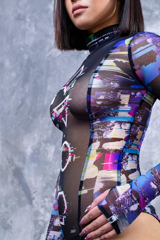 Printed Bodysuits with Floral Patterns for a Feminine VibeError Beauty Mesh Framed Bodysuit Printed Bodysuits with Floral Patterns for a Feminine VibeError Beauty Mesh Framed Bodysuit