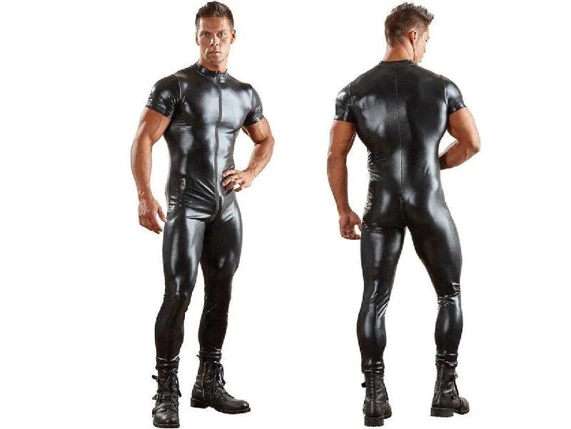 Sleeveless Bodysuits for a Cool and Casual Summer LookGay Bodysuits | Clubwear Faux Leather Tight Skin Full Bodysuit Front Zipper Sleeveless Bodysuits for a Cool and Casual Summer LookGay Bodysuits | Clubwear Faux Leather Tight Skin Full Bodysuit Front Zipper