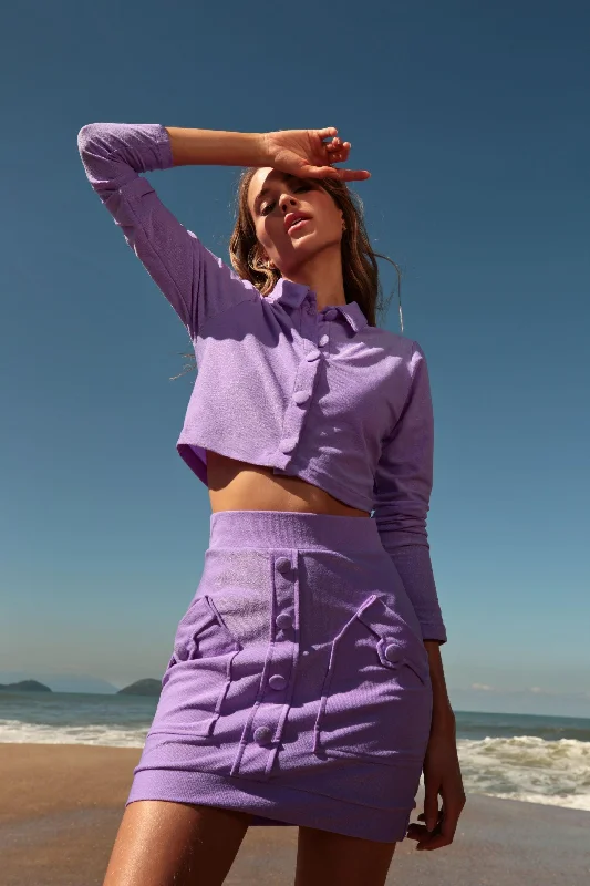 Wrap - around cover ups for a customizable fitMiami Bliss Shirt