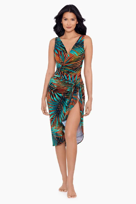 Tamara Tigre Long Sarong Swim Cover Up